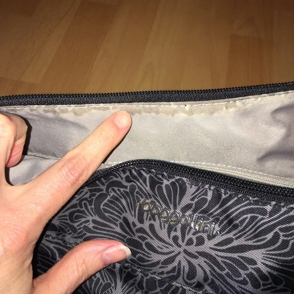 Baggallini Small Everywhere Bag-Midnight Blossom Print - Picture 13 of 16